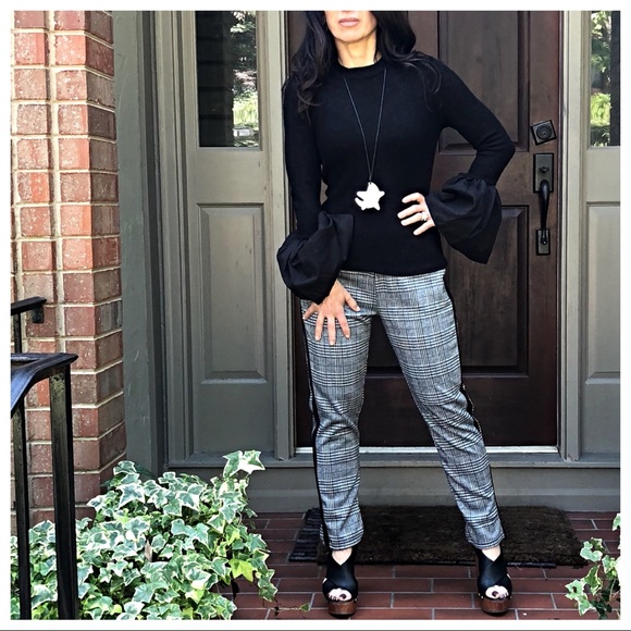 ✨LAST ONE✨Jacquard side pocket skinny pants - Picture 3 of 8